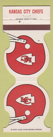 Matchbook Cover - Kansas City Chiefs Football 1982 American National Bank