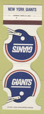 Matchbook Cover - New York Giants Football 1979