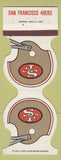 Matchbook Cover - San Francisco 49ers Football 1979 Match Collector