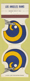 Matchbook Cover - Los Angeles Rams Football 1985 Rum Runners Seal Beach CA