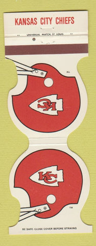 Matchbook Cover - Kansas City Chiefs Football 1982 American National Bank