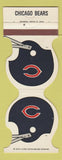 Matchbook Cover - Chicago Bears Football 1981 Pierce Box Paper Rockford IL