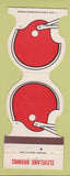 Matchbook Cover - Cleveland Browns Football #2