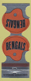 Matchbook Cover - Cincinnati Bengals Football 1979 Hunter Savings