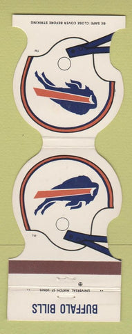 Matchbook Cover - Buffalo Bills Football