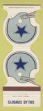 Matchbook Cover - Dallas Cowboys Football 1981 Odessa 66 Credit Union TX