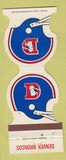 Matchbook Cover - Denver Broncos Football 1981 Town House Fort Collins Colorado