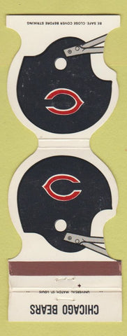 Matchbook Cover - Chicago Bears Football WEAR