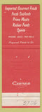 Matchbook Cover - Gourmet House Deli Yuma AZ