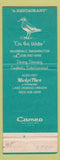 Matchbook Cover - Sandpiper Restaurant Lake Oswego OR