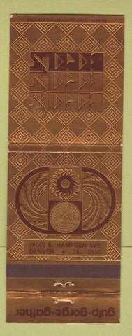 Matchbook Cover - Kerkl's Denver Colorado