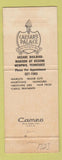 Matchbook Cover - Caesar's Palace Salon Memphis TN