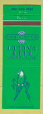 Matchbook Cover - Blue Arrot Restaurant Papa's Bar La Jolla CA CREASE