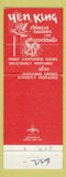 Matchbook Cover - Yen King Chinese Restaurant New York City WEAR