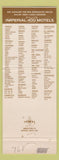 Matchbook Cover - Imperial 400 Motel Warren OH