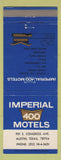 Matchbook Cover - Imperial 400 Motel Austin TX