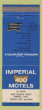 Matchbook Cover - Imperial 400 Motel Eureka CA WEAR