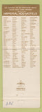 Matchbook Cover - Imperial 400 Motel Eureka CA WEAR
