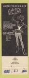 Matchbook Cover - Golden Barrel Henrici's Des Plaines IL