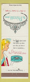 Matchbook Cover - Princess Telephone girlie Pacific Telphone