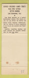 Matchbook Cover - Hackley Union National Bank Muskegon MI