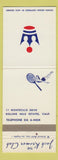 Matchbook Cover - Jack Kramer Club Rolling Hills Estates CA girlie