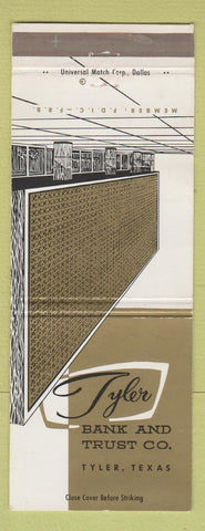 Matchbook Cover - Tyler Bank and Trust TX