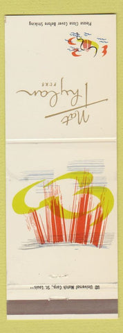 Matchbook Cover - Nat Thylan Furs New York City Atomic Power Art