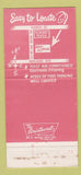 Matchbook Cover - Bay Lanes Bowling Bay City MI AMF 30 Strike