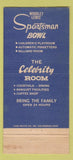 Matchbook Cover - Wodley Lewis Sportsman Bowling Compton CA 30 Strike