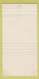 Matchbook Cover - Telescope Lanes Bowling Elko NV 30 Strike