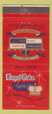 Matchbook Cover - Royal Oaks Lanes Bowling Duarte CA 30 Strike