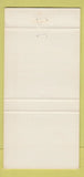 Matchbook Cover - Colonial Bowling Lanes New Castle PA 30 Strike