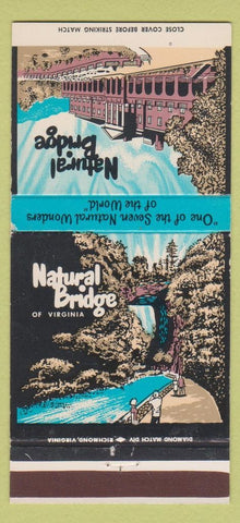 Matchbook Cover - Natural Bridge VA Hotel Motor Inn 30 Strike