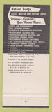 Matchbook Cover - Natural Bridge VA Hotel Motor Inn 30 Strike