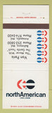 Matchbook Cover - North American Van Lines Baltimore Annapolis MD 30 Strike
