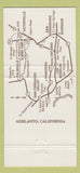 Matchbook Cover - Adelanto Hi Desert Casino CA poker 30 Strike