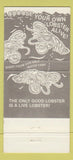 Matchbook Cover - Bookbinders Restaurant Philadelphia PA 30 Strike