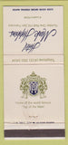 Matchbook Cover - Hotel Mark Hopkins San Francisco CA 30 Strike