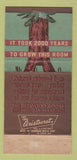 Matchbook Cover - Clift Hotel San Francisco CA WEAR 30 Strike