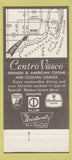 Matchbook Cover - Centro Vasco Miami FL 30 Strike