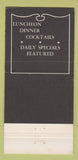 Matchbook Cover - The Quiet Woman Corona Del Mar CA girlie WEAR 30 Strike