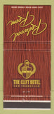 Matchbook Cover - Clift Hotel San Francisco CA Redwood Room 30 Strike