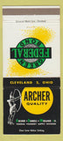 Matchbook Cover - Archer Daniels Midland Foundry Cleveland OH 30 Strike