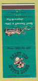 Matchbook Cover - Salty Dog Motor Lodge Marathon Shores FL 30 Strike
