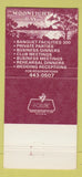 Matchbook Cover - Harvest Moon Columbia MO restaurant  30 Strike