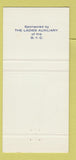 Matchbook Cover - Burrard Yacht Club Vancouver BC 30 Strike