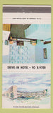 Matchbook Cover - Drive In Hotel New York City 30 Strike
