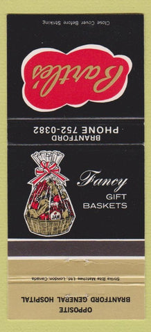 Matchbook Cover - Bartle's Brantford ON 30 Strike