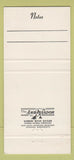 Matchbook Cover - Terre Haute House Terre Haute IN 30 Strike